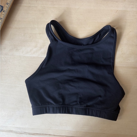 TNA Black Cut Out Back Sports Bra - ECLN - XS - Picture 3 of 5